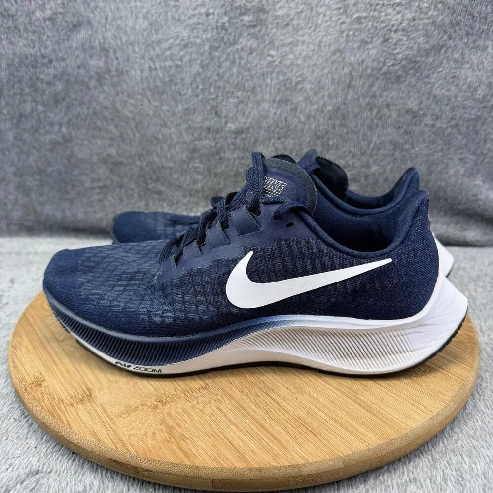 Nike Air Zoom Pegasus 37 Shoes Womens Size 8.5 Blue Running Sneakers CJ0506-401